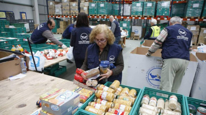 Los bancos de alimentos trabajan con productos al borde de la caducidad para darle una segunda vida