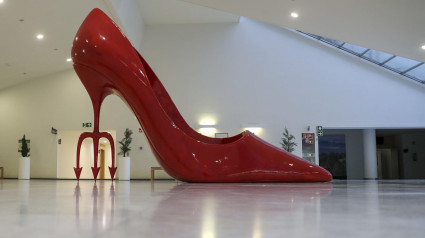 zapato rojo de la película 'El diablo viste de Prada