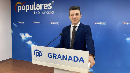 El secretario general del PP en Granada, Jorge Saavedra