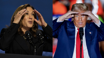 Donald Trump y Kamala Harris