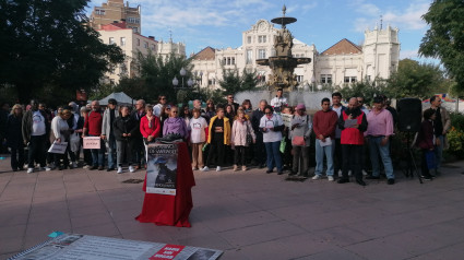 Acto de sensibilización celebrado en Huesca