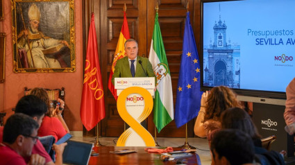 El delegado de Hacienda, en la presentación del proyecto del Presupuesto de 2025