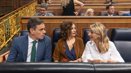 Sánchez, Montero y Yolanda Díaz