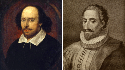 William Shakespeare y Miguel Saavedra de Cervantes