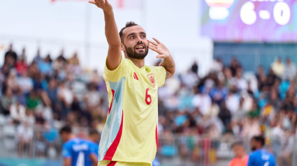 José Sánchez, 'Joselito', jugador gaditano de fútbol playa