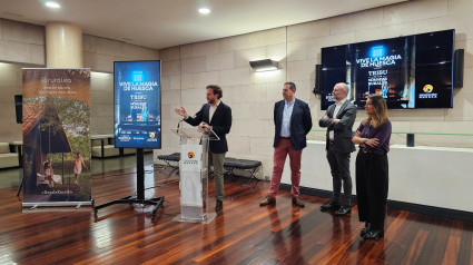 Presentación en la DPH del video promocional de Huesca