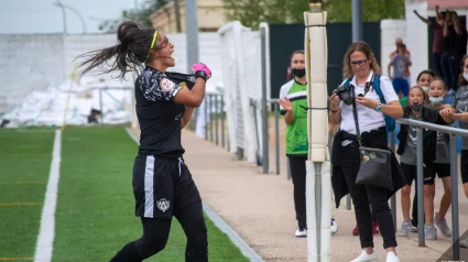 Tatiana Fernández, portera del Cacereño Femenino