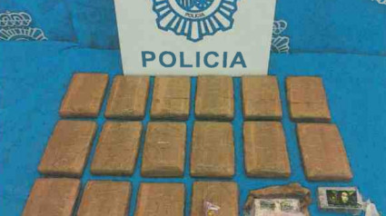 5,14 kilogramos de hachís incautado