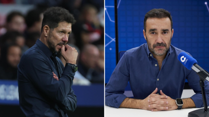 Simeone y Juanma Castaño