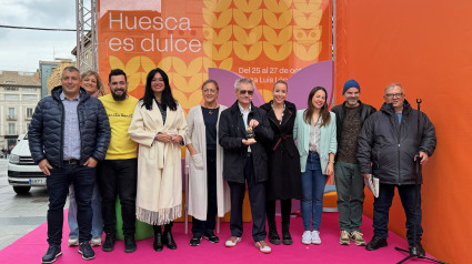 Entrega del Premio de la I Feria Dulce de Huesca