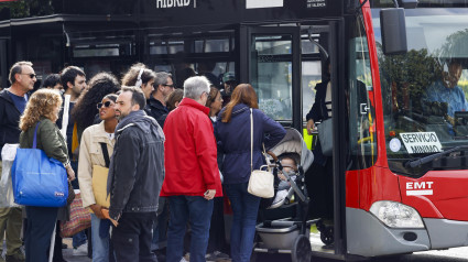 Huelga autobús