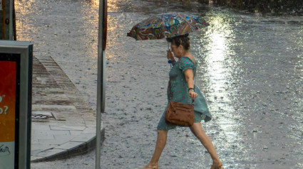 Se esperan precipitaciones acumuladas de 30 milímetros en una hora