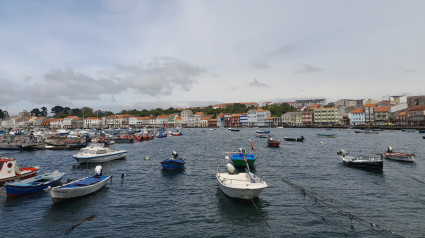 Foto de archivo de la zona portuaria de Mugardos