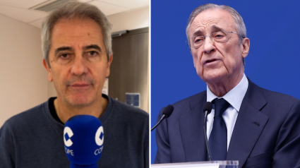 Manolo Lama y Florentino Pérez