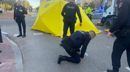 Uno de los atropellos que han tenido lugar en Madrid