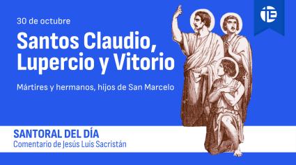 Santos Claudio, Lupercio y Vitorio