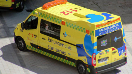 Imagen de archivo de una ambulancia de Sacyl