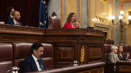 La presidenta del Congreso, Francina Armengol, no ha suspendido el pleno sobre RTVE