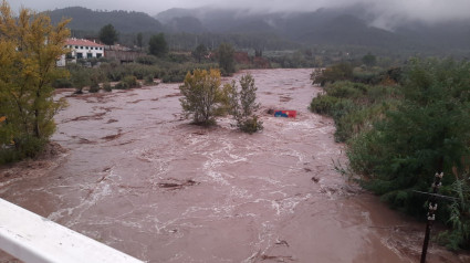 Río Mijares a su paso por Fanzara