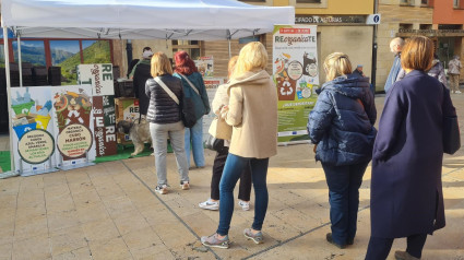 Campaña de reciclaje en Oviedo