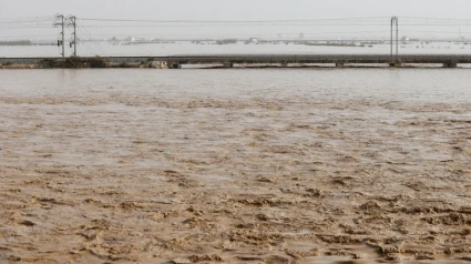 La ciudad de Valencia inundada por la DANA