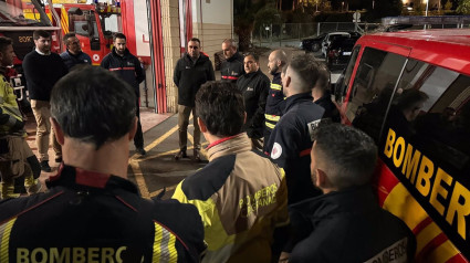 Bomberos de la Diputación de Granada salen para Valencia para colaborar en el dispositivo por la DANA