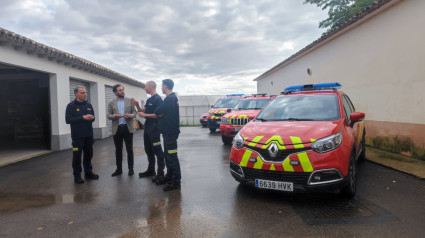 Labores de organización en los bomberos de la DPH