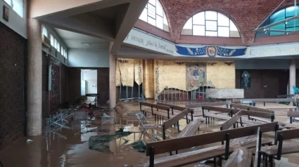 Iglesia destruida DANA