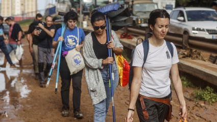 La solidaridad con los damnificados por la DANA