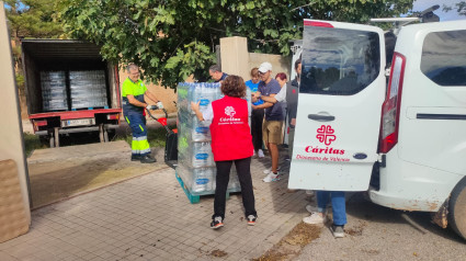 Cáritas se vuelca con los afectados por la DANA