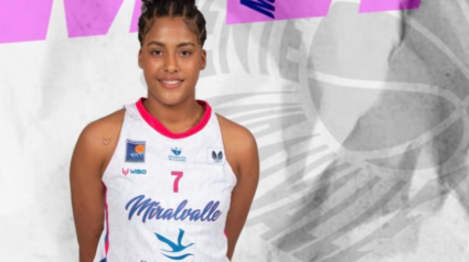 Ángela Jiménez, jugadora del CP Miralvalle