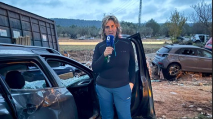 Cristina López Schlichting desde Chiva este domingo