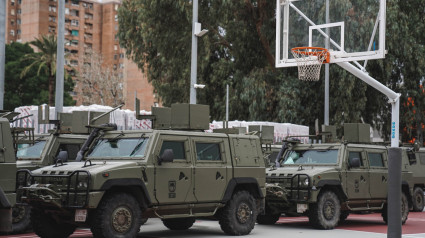 L’Alqueria del Basket, base de operaciones de las unidades externas del ejército