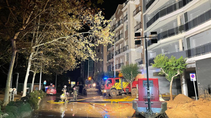 Bomberos de Castellón desplegados en las inundaciones de Valencia