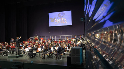 La agrupación musical durante una edición anterior de Santa Cecilia