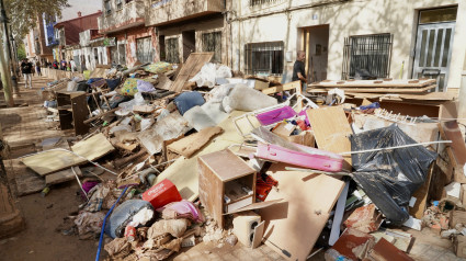 Labores de ayuda en Valencia