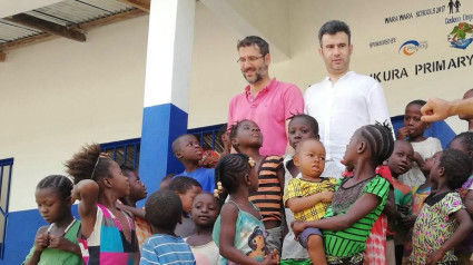 Jesús Nieto en Sierra Leona