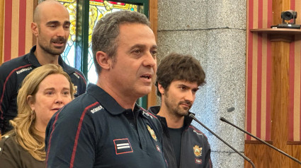 Juan Carlos Chicote, sargento del Cuerpo de Bomberos de Burgos