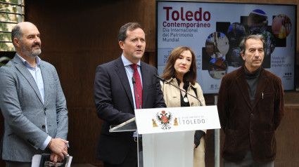 Carlos Velázquez, alcalde de Toledo, presentado la Primera Noche del Patrimonio Contemporáneo