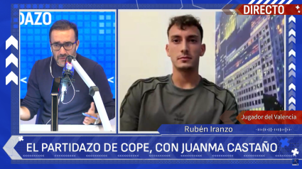 Juanma Castaño entrevistó este jueves a Rubén Iranzo.