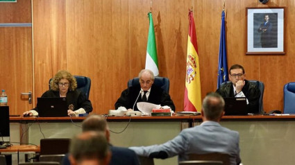 Momento del juicio sobre el caso Astapa