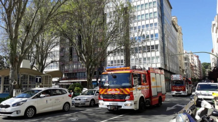 Vehículo de Bomberos de A Coruña