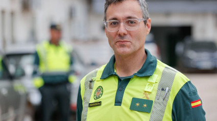 Emilio Aznar es el Guardia Civil de Castellón que rescató a una mujer en las inundaciones ocurridas en Valencia