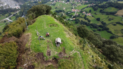 Imagen aérea de la zona.