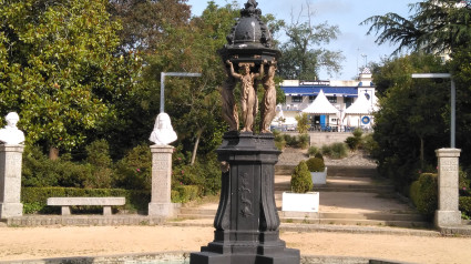 Fuente Wallace en el parque municipal Reina Sofía de Ferrol