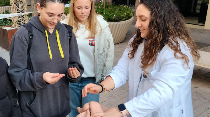 Actividad desarrollada en el centro de Jaén