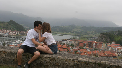 Beso en Ribadesella