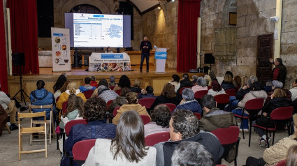 El presidente de Ourensividad, Pablo García Vivanco, analiza las características de la longevidad en Celanova