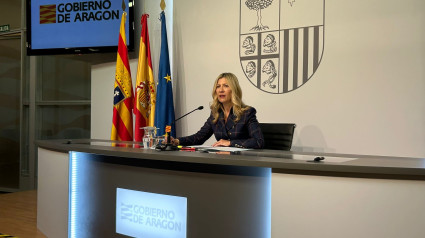 La vicepresidenta Mar Vaquero, tras la reunión del Consejo de Gobierno.