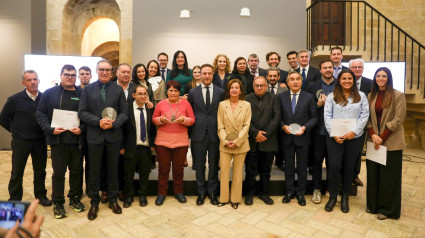 La infanta Elena en la foto de familia de los Premios fundación Maphre